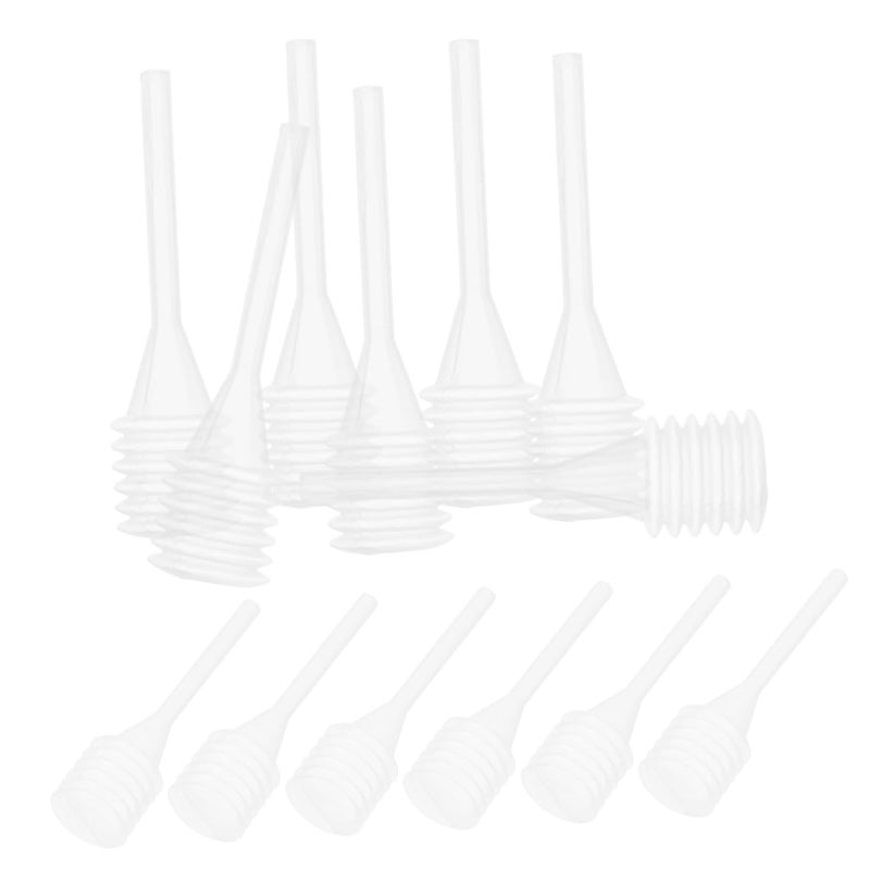 Healifty 50pcs Transparent PE Dropper Pipettes for Perfume Essential Oils and Laboratory Use - Image 1
